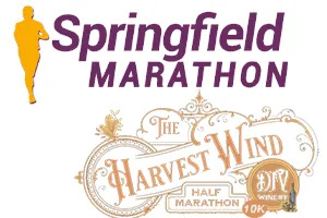 14th Annual Springfield Marathon & Harvest Wind Half Marathon & 10K logo