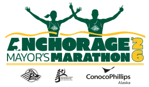2026 Anchorage Mayor's Marathon & Half Marathon logo