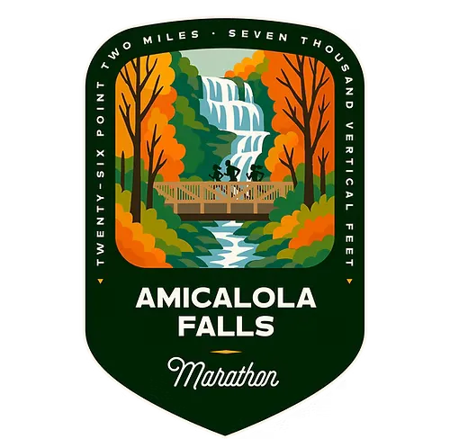 Amicalola Falls Marathon logo