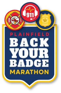 Back Your Badge Marathon logo