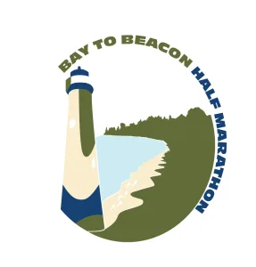 Bay to Beacon - Half Marathon, 10K, & 5K logo