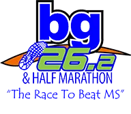 bg26.2 & half marathon and bg6000 logo