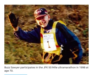 Buzz Sawyer Western Maryland Marathon logo