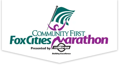 Community First Fox Cities Marathon presented by Miron Construction logo