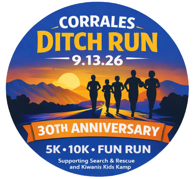 Corrales Ditch Run logo