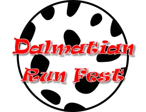 Dalmatian Run Fest & Dizzy Dalmatian 101 logo