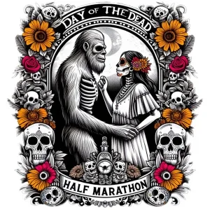 Day of the Dead Half Marathon - Galveston logo