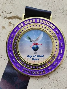 DAY OF WORLD PEACE Virtual 5K, 10K, 13.1M, & 26.2M (September 2026)
