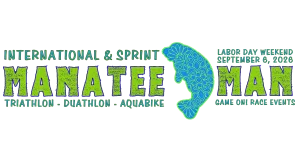 Game On! ManateeMan Triathlon logo