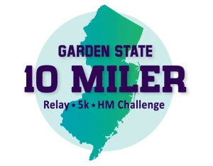Garden State 10 Miler & Cookie Chase 5k logo