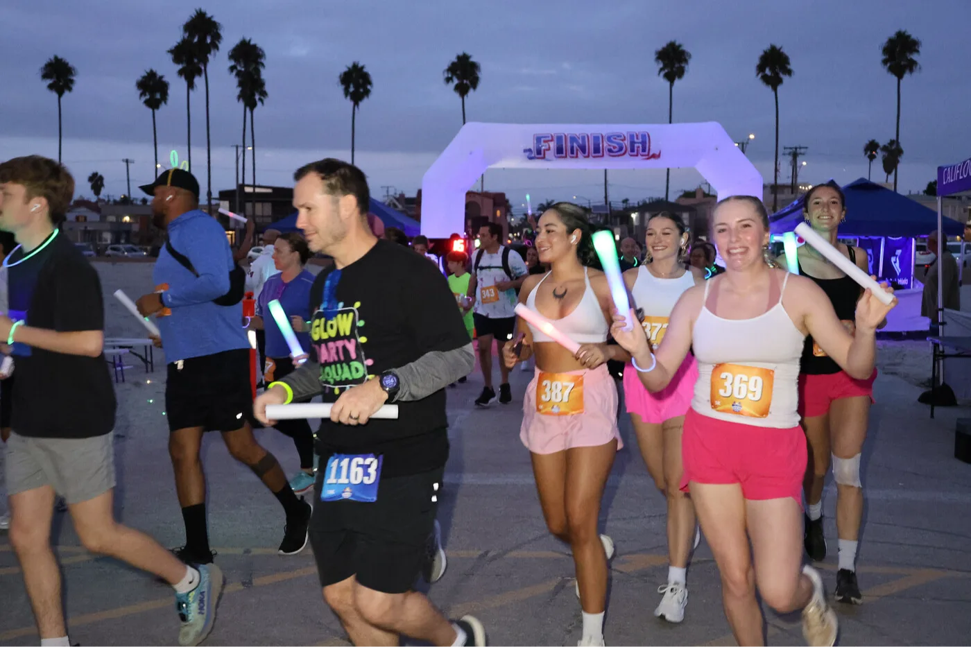 BOO-gie Glow Run 5K 10K Half Marathon - SummerWeen Series  by Califlow Runs photo 2
