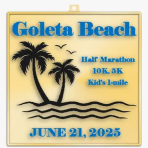 Goleta Beach Half Marathon, 10K, 5K, Kid's 1-Mile logo