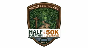 Heritage 50k & Half-Marathon logo