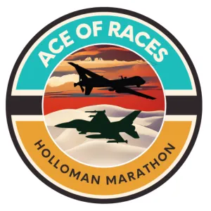 Holloman Ace of Races Marathon | Half Marathon | 5K | Kids Dash logo