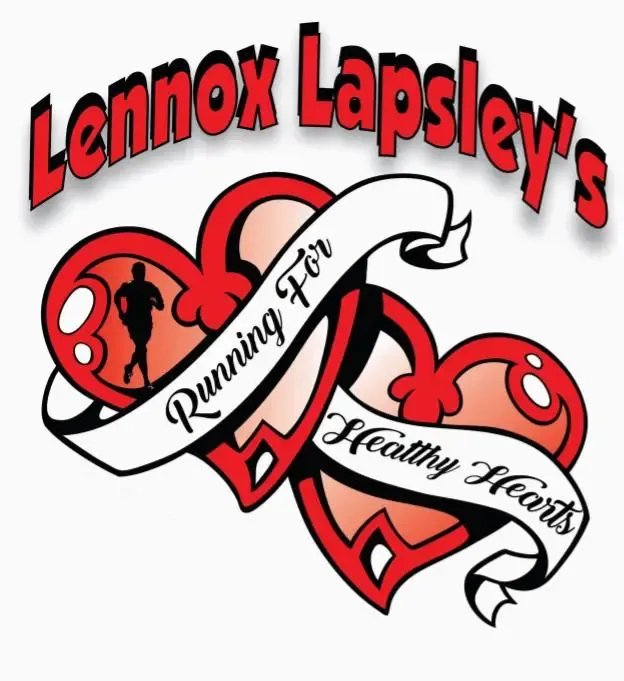 Lennox Lapsley's Running for Healthy Hearts logo