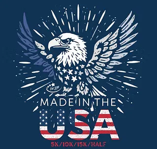 Made in the USA 5K/10K/15K/Half logo