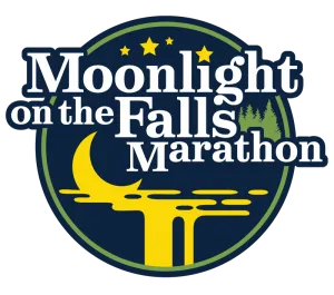 Moonlight on the Falls - Marathon, Half Marathon, Quarter Marathon, and Distance Challenge logo
