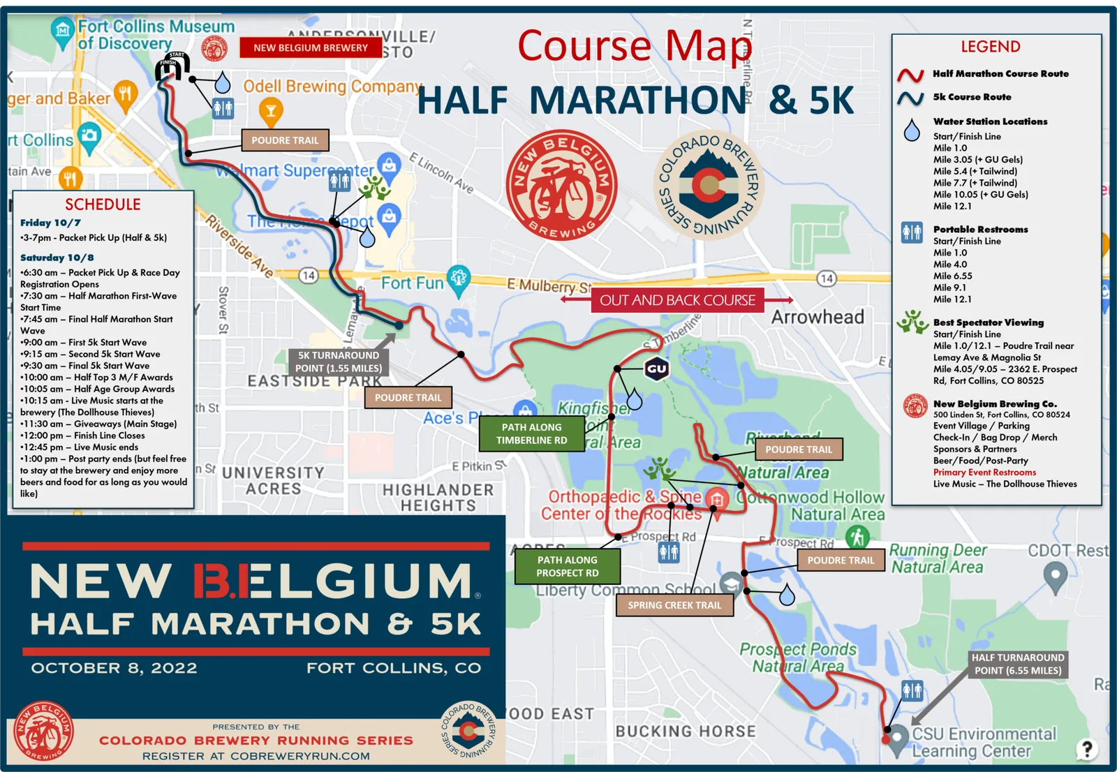 New Belgium Half Marathon and 5K