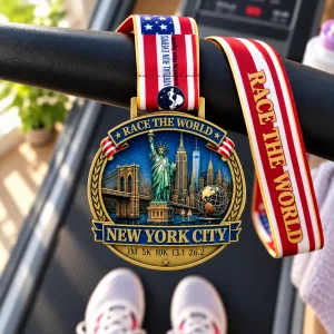New York City Virtual Race 2026 – Run or Walk Anytime | 1M, 5K, 10K, 13.1 & 26.2 logo
