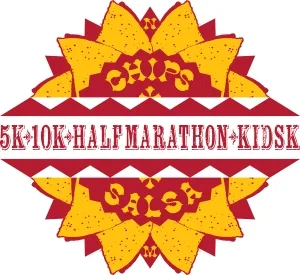 NM CHIPS AND SALSA HALF MARATHON + 10K, 5K RUN OR WALK AND KIDS K logo