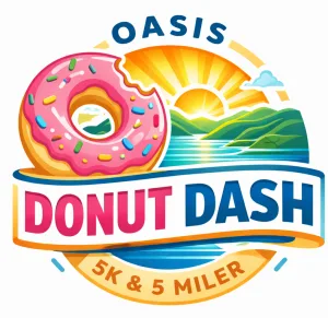 Oasis Dash Half Marathon • 5 Miler • 5K logo