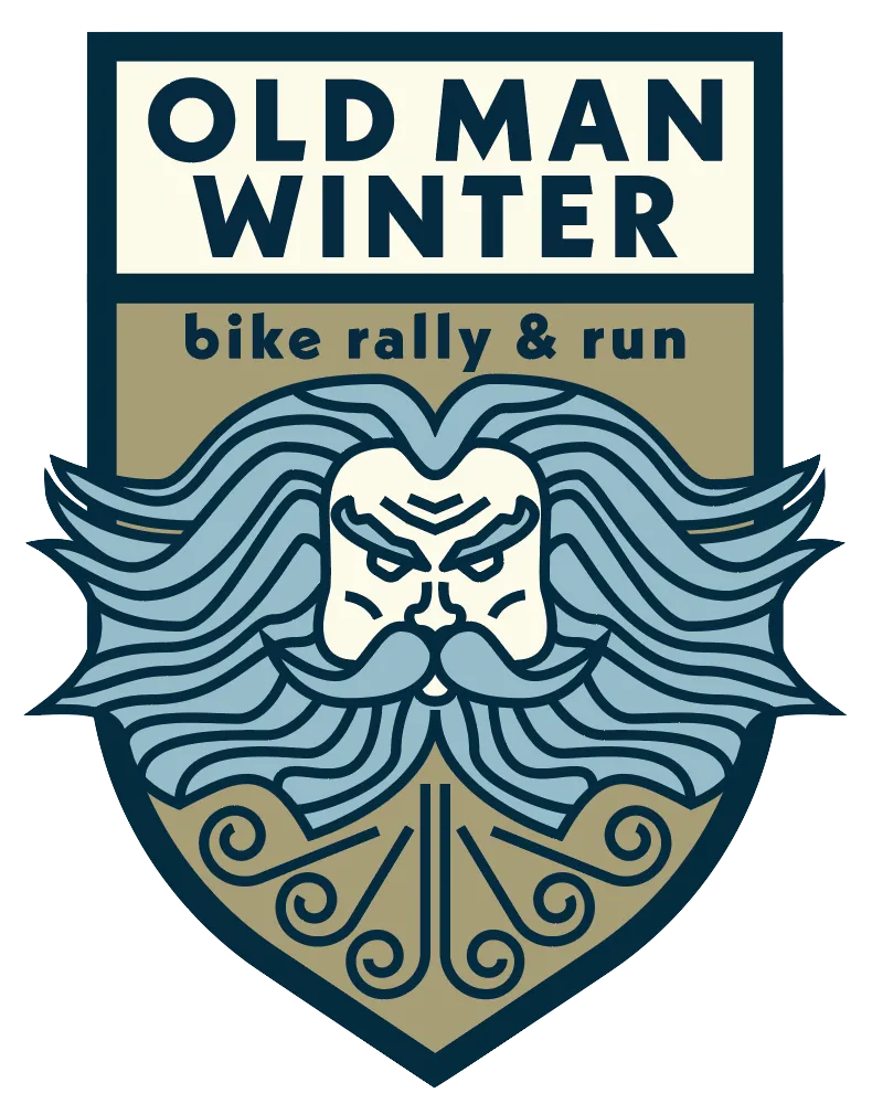 Old Man Winter Bike Rally and Run logo