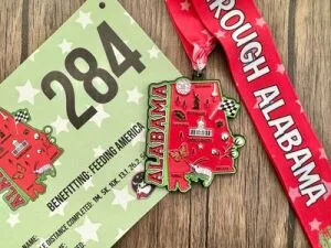 Race Through Alabama 1M, 5K, 10K, 13.1, 26.2 logo
