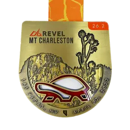 Revel Mt Charleston 2022 Full Marathon Medal