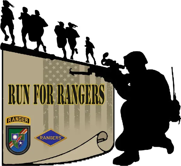 Run for Rangers Half Marathon/10k/5k logo