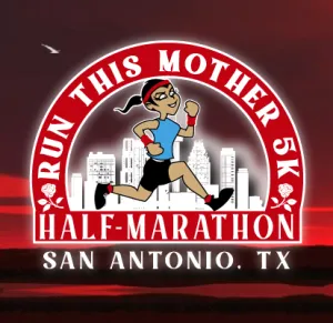 Run This Mother Half Marathon, 10k, 5K logo