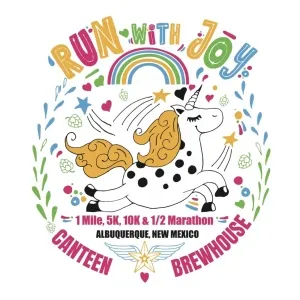 Run with Joy Half Marathon/10k/5k and 1 Miler logo