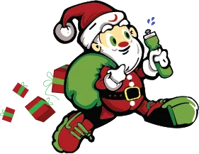 Santa Hustle Indianapolis logo