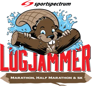 Sportspectrum's Log Jammer Marathon, Half Marathon & 5K logo