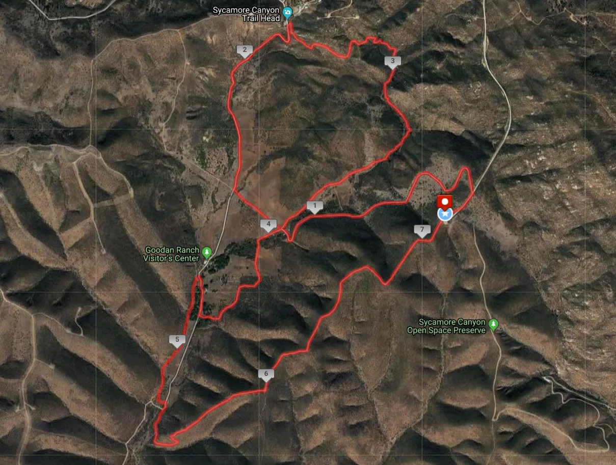 Sycamore Canyon Trail Race photo 7