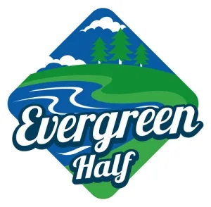 2027 Evergreen Half and 5 Mile logo