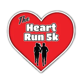 The HEART RUN Half Marathon & 5K/10K logo