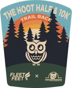 The Hoot Half Marathon & 10k Trail Race logo