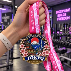 Tokyo, Japan Virtual Race 2026 – Run or Walk Anytime | 1M, 5K, 10K, 13.1 & 26.2 logo