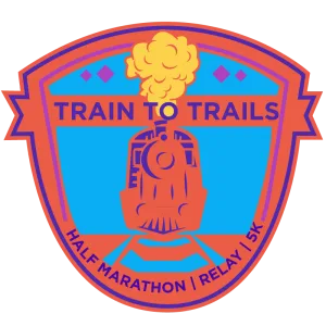 TRAIN TO TRAILS HALF MARATHON AND 5K logo