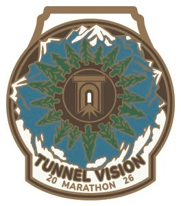Tunnel Vision Marathon & Half Marathon logo