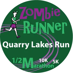 ZombieRunner Quarry Lakes logo